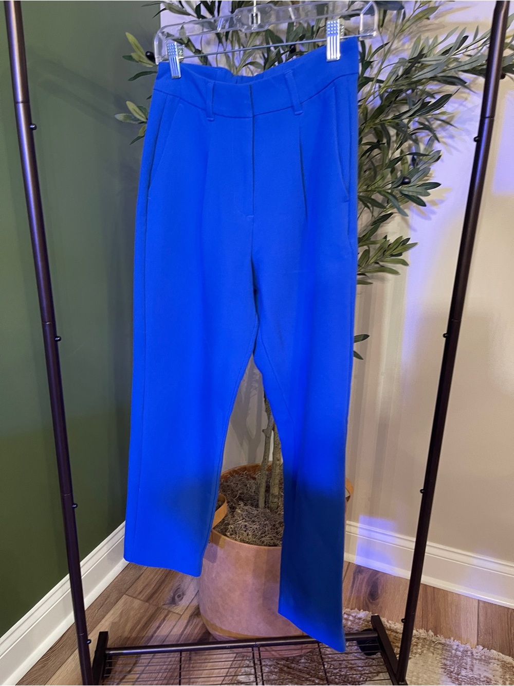 Old Navy Electric Blue Tailored Women's Trousers